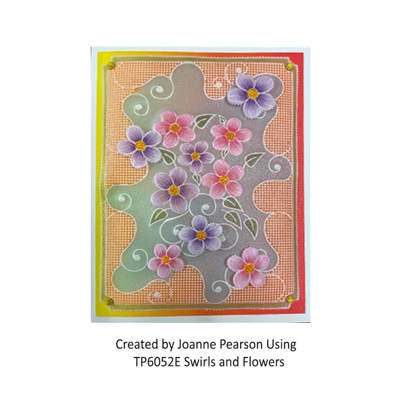 TP6052E Swirls and Flowers JP 1